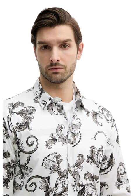 Camicia vestibilità slim Outline Barocco VERSACE JEANS COUTURE | Camicie | 78GAL2S0 NS630003